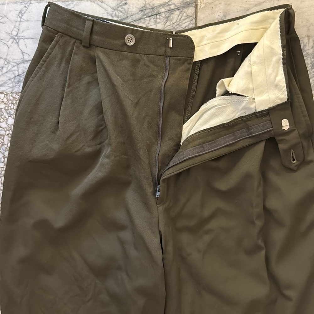 Corbin Collection Dark Green Dress Pants
